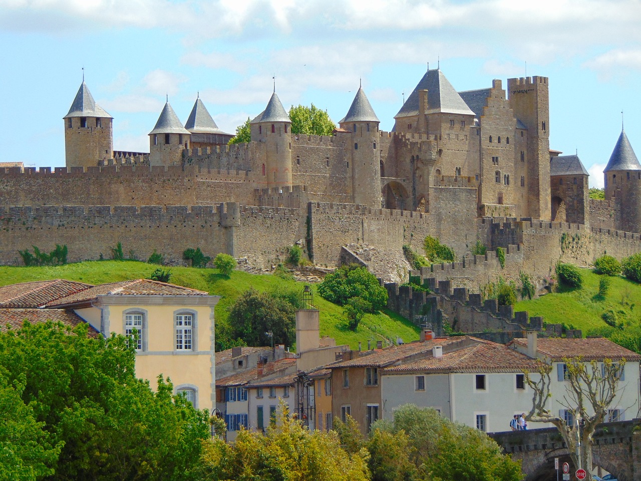 Die mittelalterliche Stadt Carcassonne