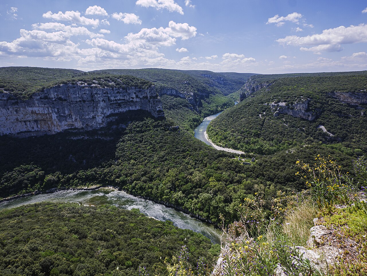 Die Ardèche-Schluchten